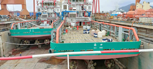我国首次平地建造海洋工程